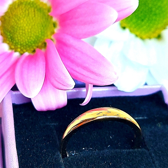 Engraved "You are always‎ on my mind" Minimalist 925 Sterling Silver Ring. - Picture 16 of 16